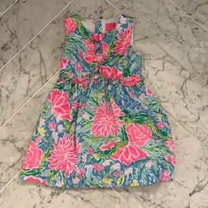 Girls Lilly Pulitzer floral dress
